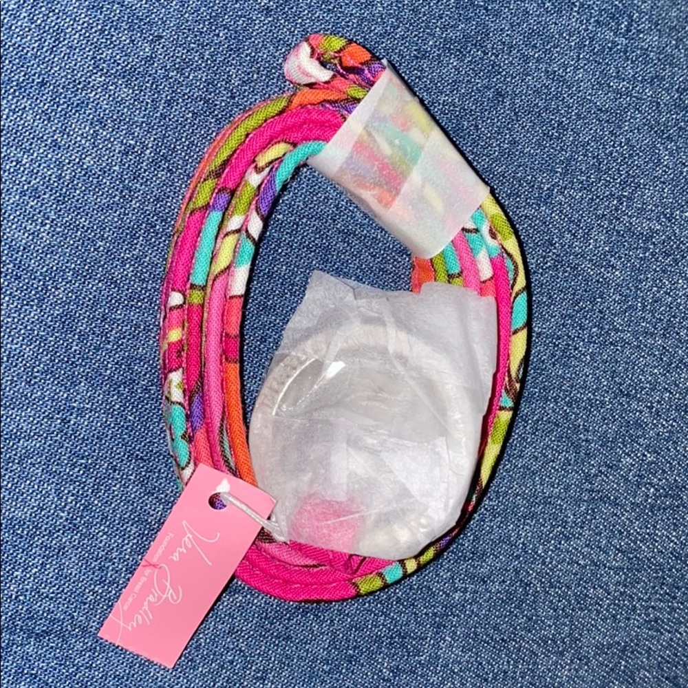 Vera Bradley Lanyard - Pink Swirls